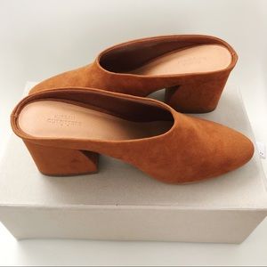 Worn Once Suede Mules